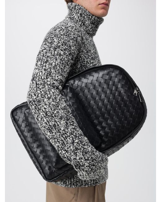 Bottega Veneta Black Backpack for men