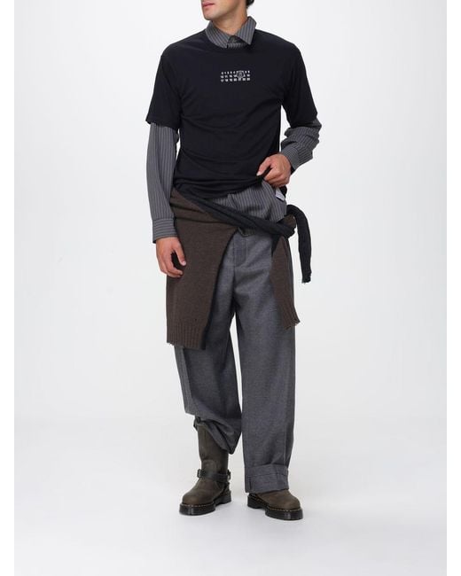 MM6 by Maison Margiela Black Jumper for men