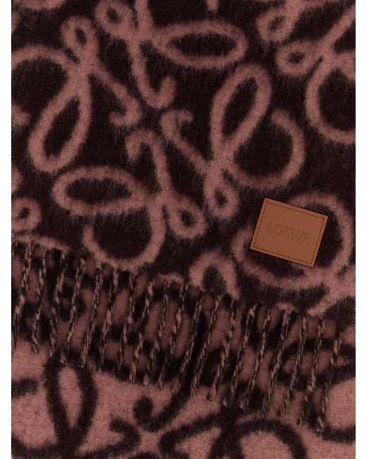 Sciarpa di Loewe in Brown