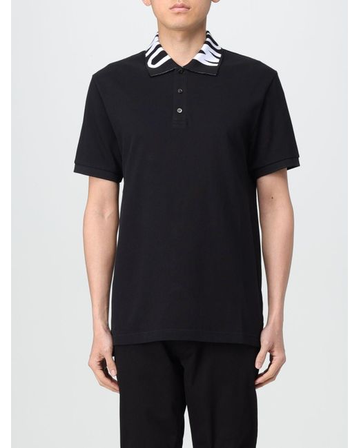 Moschino Couture Black Polo Shirt for men
