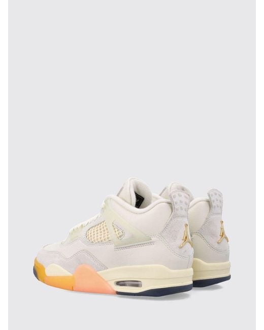 Nike White Birds Of Paradise Air Cushion Sneaker
