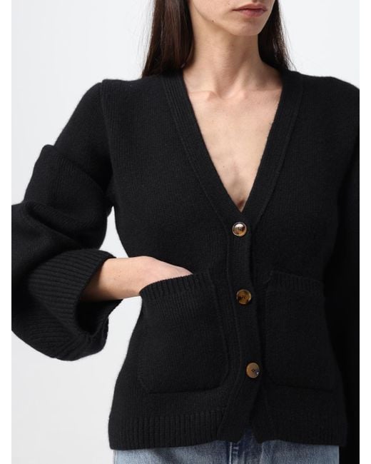 Khaite Black Pullover Damen