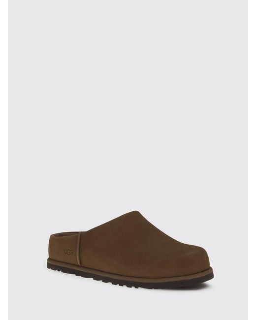 Ugg Brown Otzo Nubuck Mules
