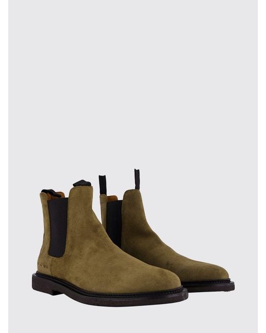 Stivaletto di Common Projects in Green da Uomo