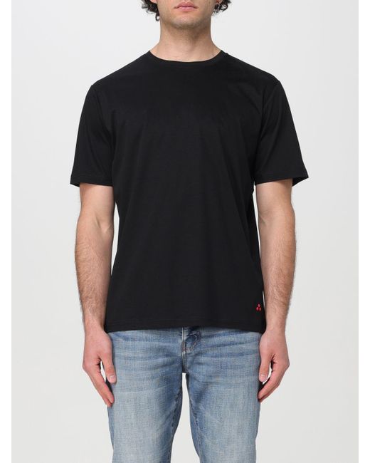 T-shirt basic di Peuterey in Black da Uomo