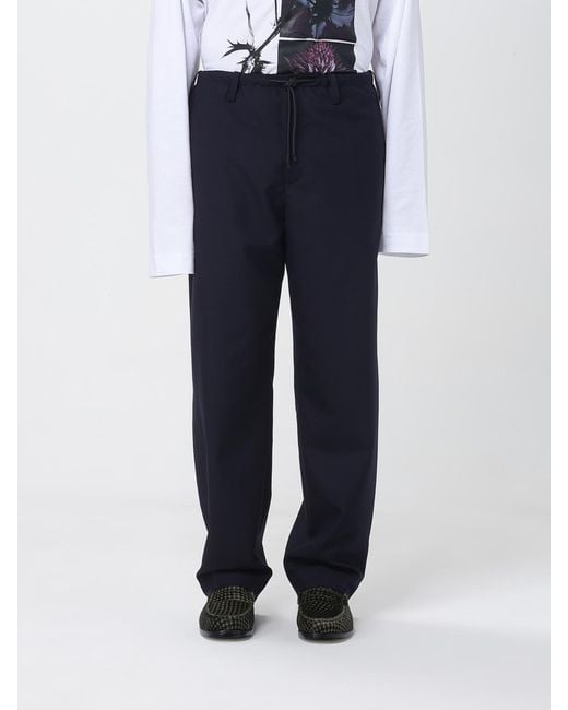 Dries Van Noten Blue Trousers for men