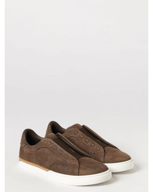 Fendi Brown Trainers for men
