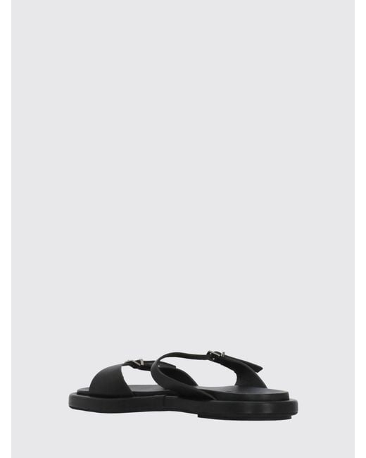 Poeve White Laila Flat Sandals