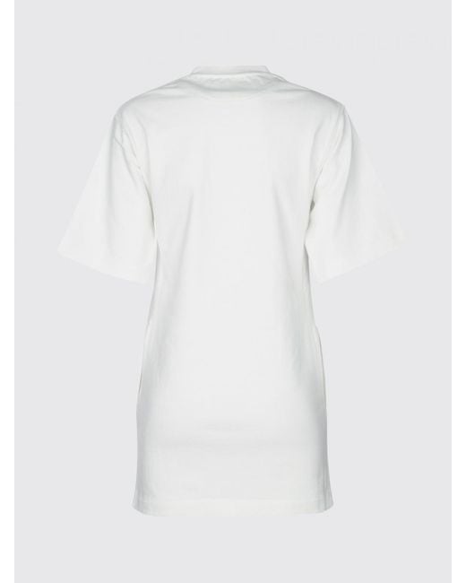Phoebe Philo White Cotton Crew Neck T-Shirt