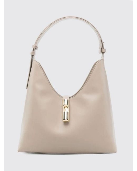 Furla Natural Medium Goccia Shoulder Bag