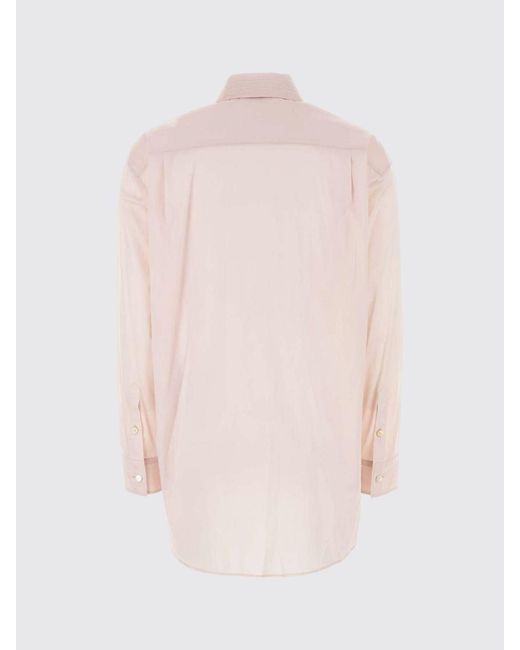 Jil Sander Pink Cotton Shirt