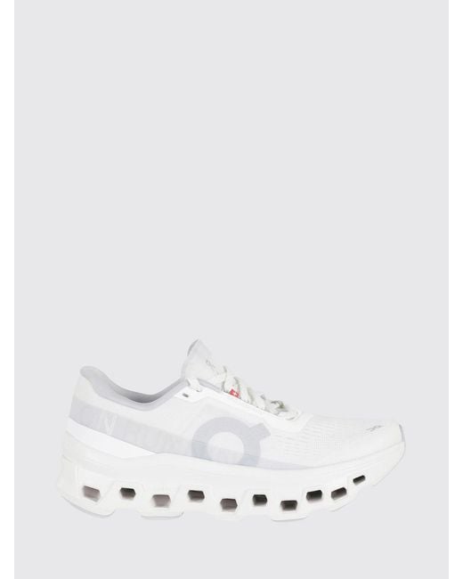 On Shoes White Cloudmonster 1 Mesh Sneakers On