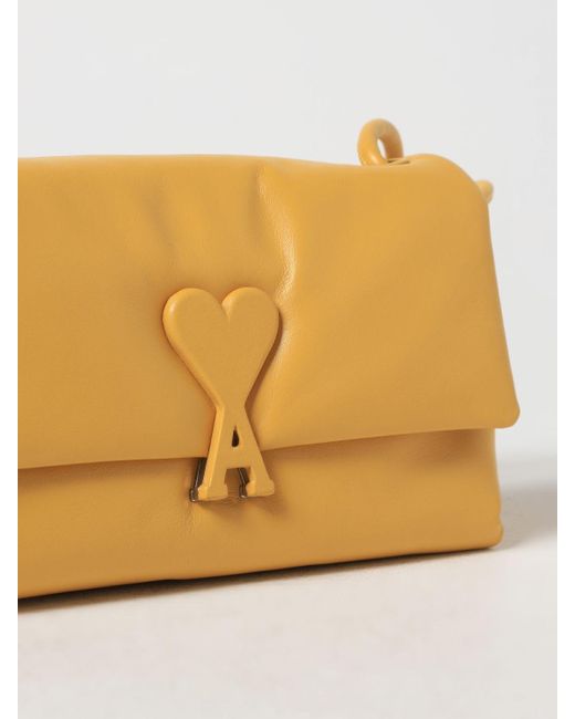 AMI Orange Handbag