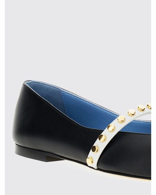 Alexander McQueen White Ballet Flats