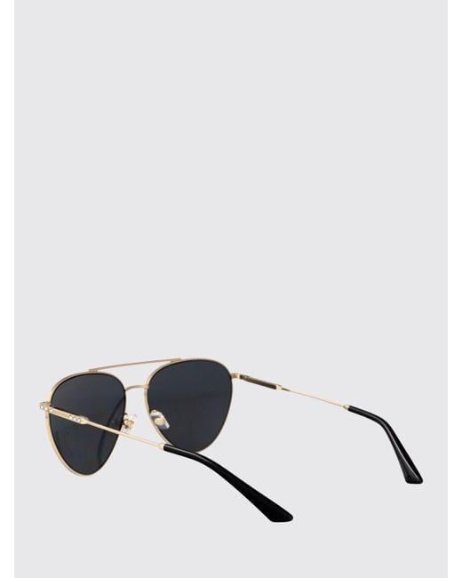 Jimmy Choo Black Aviator Sunglasses With Metal Frame For Everyday Fashion