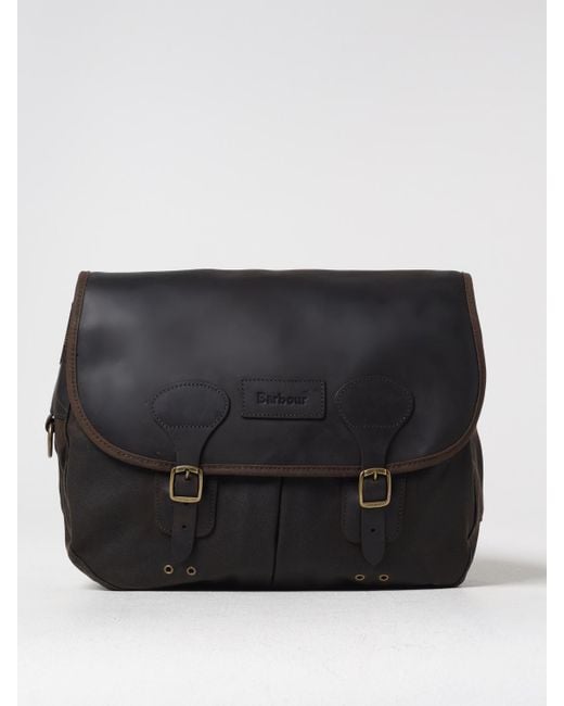 Barbour Black Bags for men