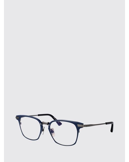 Dita Eyewear White Linrcon Metal Optical Glasses for men