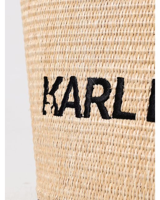 Karl Lagerfeld Natural Tragetasche