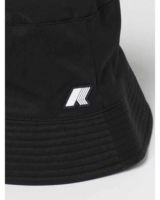 K-Way Black Hat for men