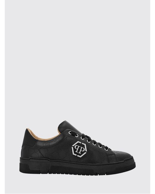 Philipp Plein Black Trainers for men