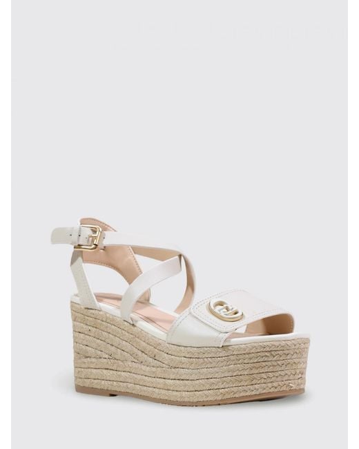 Liu Jo Natural Bali Faux Leather Espadrilles