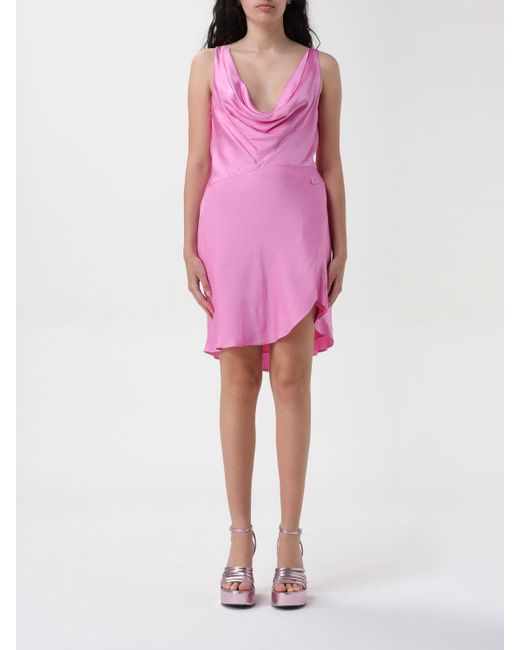 Chiara Ferragni Pink Dress