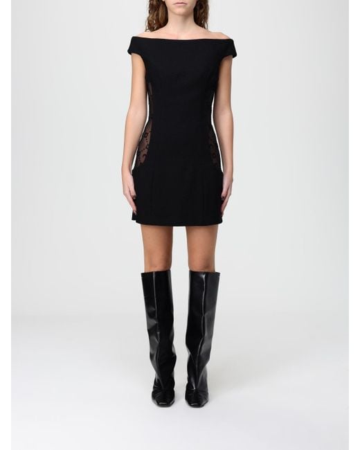 MARINE SERRE Black Dress