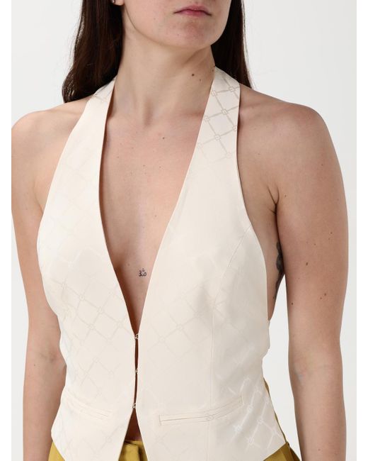 Elisabetta Franchi Metallic Vest