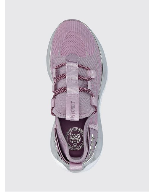 Philipp Plein Purple Sneakers for men