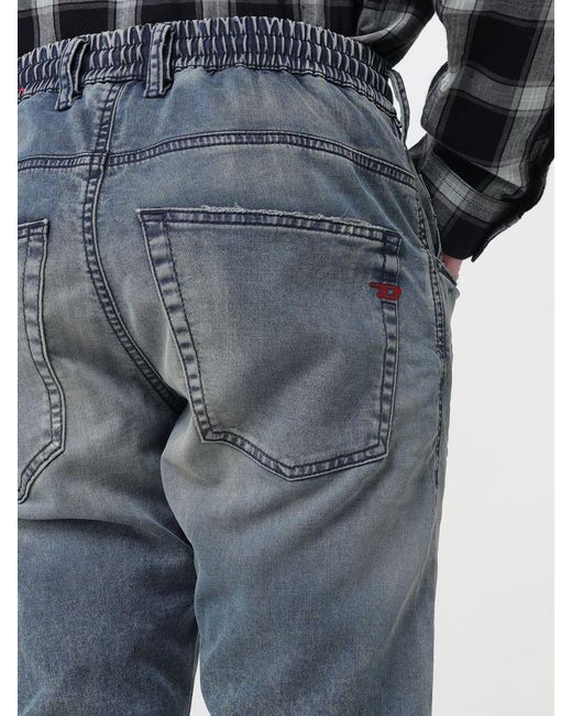 DIESEL Blue D-Krooley Joggjeans for men