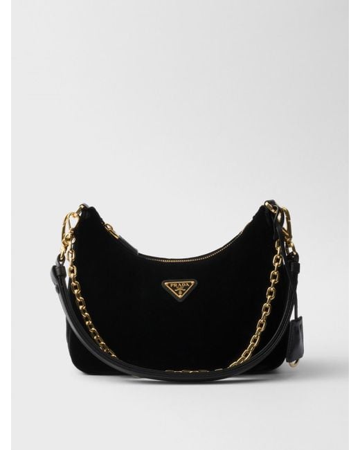 Prada Black Hobo Bags