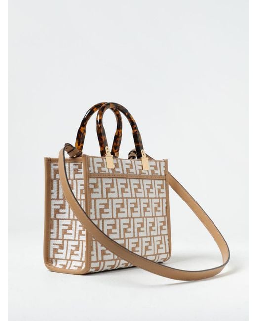 Fendi Handbag in White | Lyst