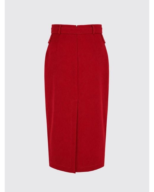 Pinko Red Skirt