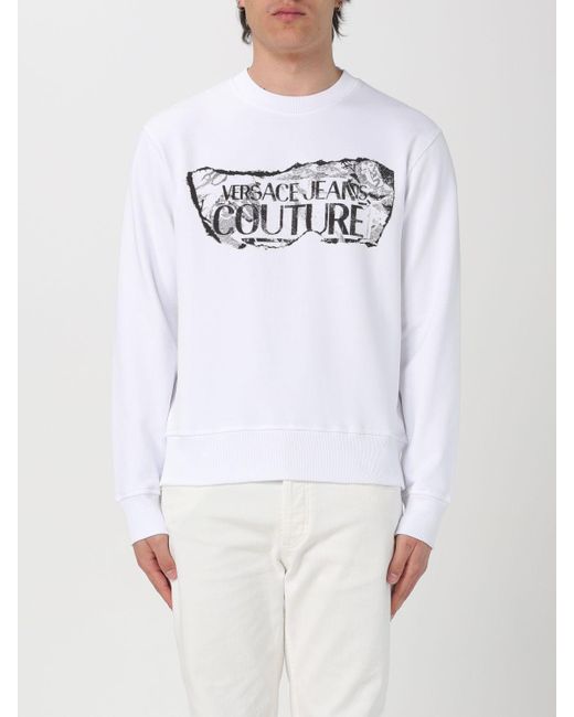 Versace White Sweater for men