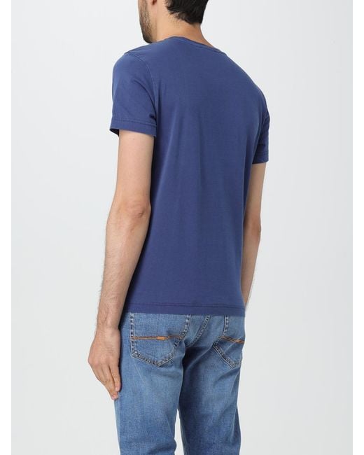 Camiseta Hombre Fay de hombre de color Blue