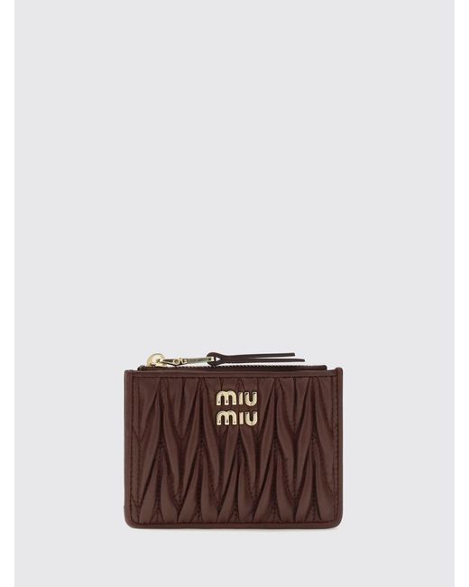 Miu Miu Brown Wallet for men