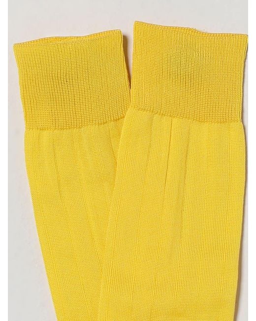 Paul Smith Multicolor Set Of 6 Pairs Of Organic Cotton Blend Socks With Printed Logo for men