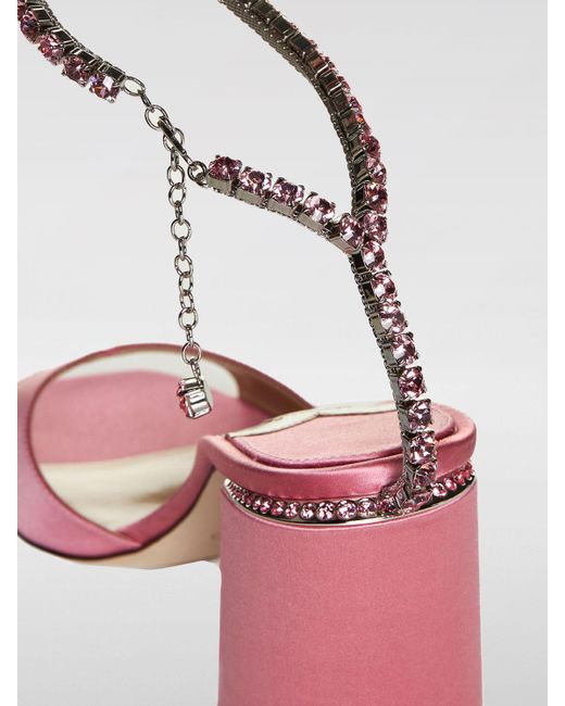 Sandales à talons Jimmy Choo en coloris Pink