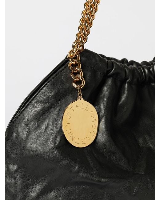 Stella McCartney Black Falabella Drawstring Bag