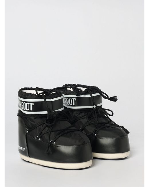 Moon Boot Black Icon Low for men