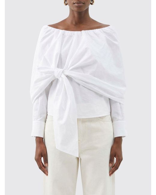 Max Mara White Curvone Cotton Shirt