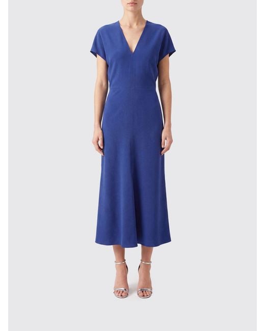 Victoria Beckham Blue Dress