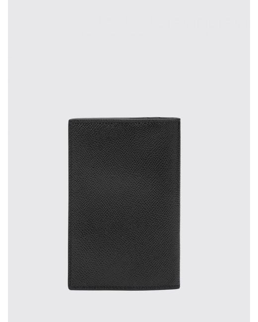 Dolce & Gabbana Black Dolce &Amp Gabbana Logo Passport Holder for men