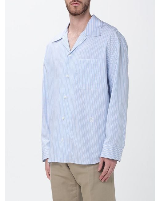 Loewe Blue Shirt Gnawed for men
