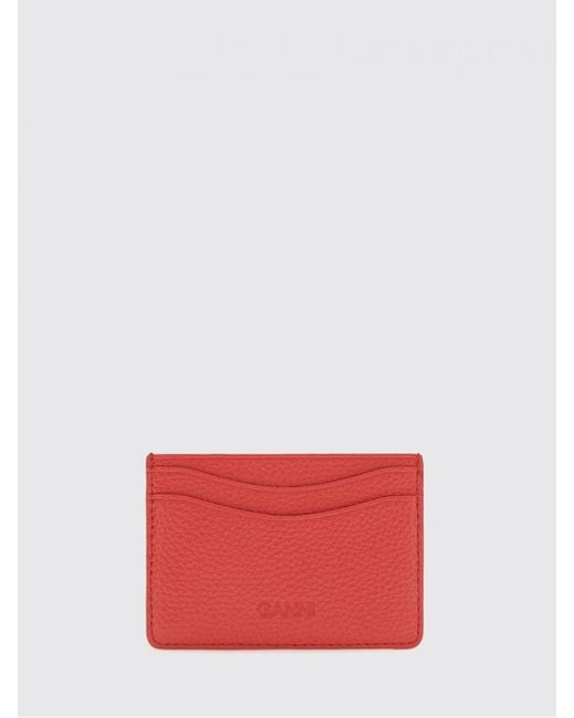 Ganni Bou Recycled Polyester Credit Card Holder
