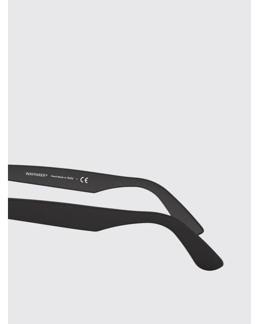 Ray-Ban Black Wayfarer Acetate Sunglasses for men
