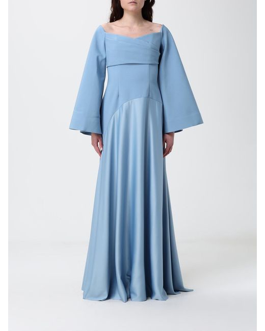 Solace London Blue Dress Gnawed