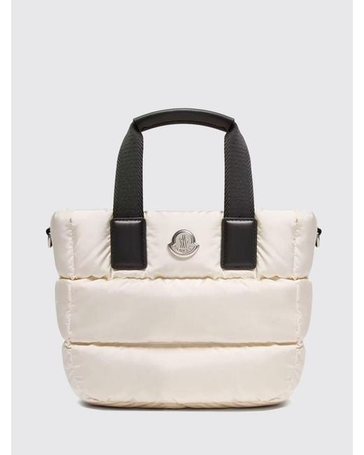 Moncler Natural Caradoc Mini Quilted Nylon Bag