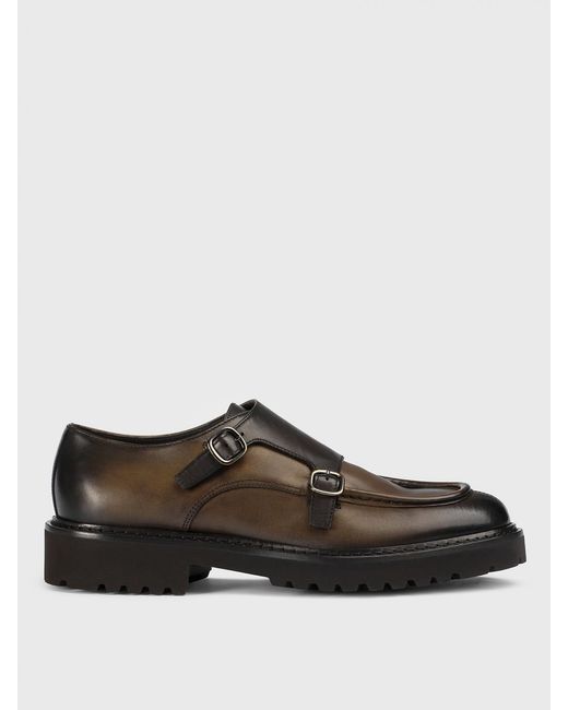 Monk Strap di Doucal's in Brown da Uomo