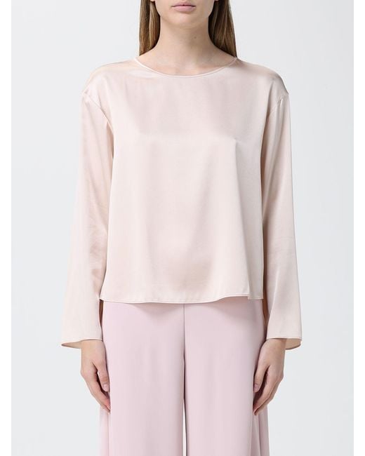 Emporio Armani Pink Silk Blouse